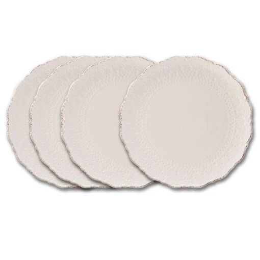 Chateau Cream Set Of 4 Dinner Plates -Kitchen Supplies Store chateau cream set of 4 dinner plates K45165549 1