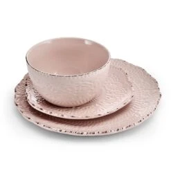 Chateau Pink Set Of 4 Salad Plates -Kitchen Supplies Store chateau pink set of 4 salad plates K45296073 2