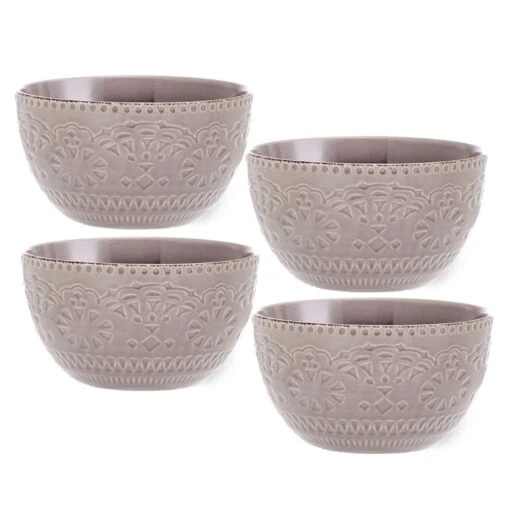 Chateau Smoke Set Of 4 Soup Cereal Bowls -Kitchen Supplies Store chateau smoke set of 4 soup cereal bowls K45296077 1