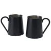 Drew And Jonathan Hammered Black Set Of 2 Beer Mugs -Kitchen Supplies Store drew and jonathan hammered black set of 2 bar mugs 5288509 1