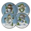 Evergreen Ernie Set Of 4 Salad Plates -Kitchen Supplies Store evergreen ernie set of 4 salad plates 5193421 1