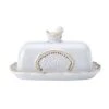 Farmhouse Hen Covered Butter Dish -Kitchen Supplies Store farmhouse hen covered butter dish 5292951 1