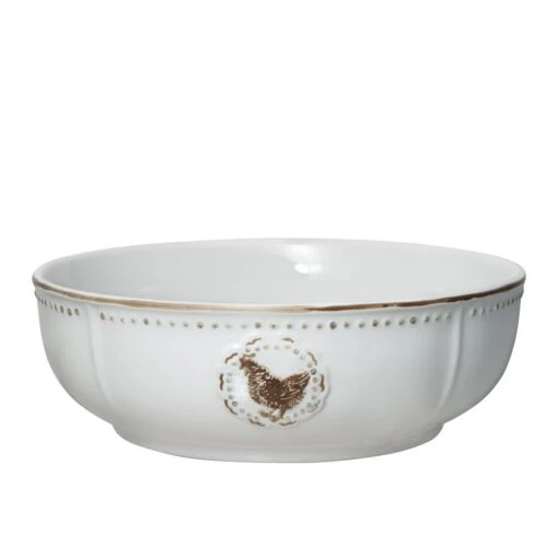 Farmhouse Hen Vegetable Bowl -Kitchen Supplies Store farmhouse hen vegetable bowl 5240847 1