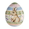 Filigree® Flowers Bunny Egg Plate -Kitchen Supplies Store filigree flowers bunny plate 5262153 1