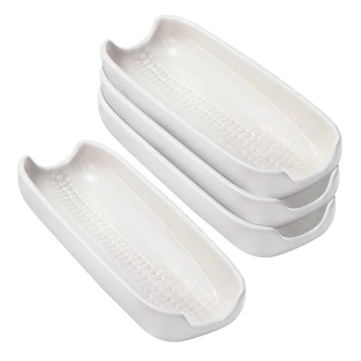 Filigree® Set Of 4 Corn Dishes -Kitchen Supplies Store filigree set of 4 corn dishs K45247791 1