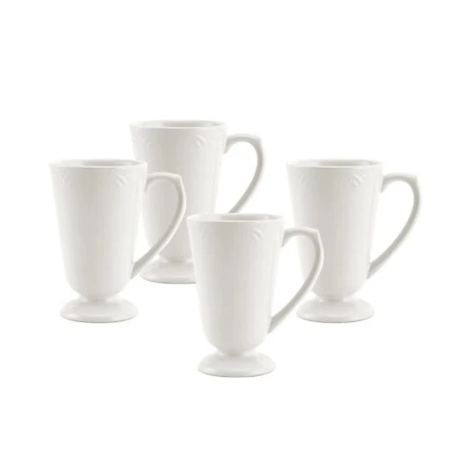 Filigree® Set Of 4 Footed Mugs -Kitchen Supplies Store filigree set of 4 footed mugs K45088150 1