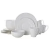 Flamingo White 16 Piece Dinnerware Set, Service For 4 -Kitchen Supplies Store flamingo white 16 piece dinnerware set service for 4 5268036 1