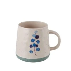 Floral Blue Set Of 6 Mugs, Assorted -Kitchen Supplies Store floral set of 6 matted mugs assorted 5282195 5