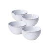 French Lace White Set Of 4 Fruit Bowls -Kitchen Supplies Store french lace white set of 4 fruit bowls 5277677 1