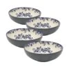 Gabriela Blue Set Of 4 Pasta Bowls -Kitchen Supplies Store gabriela blue set of 4 pasta bowls 5282037 1