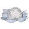 Gabriela Gray 16 Piece Dinnerware Set, Service For 4 -Kitchen Supplies Store gabriela gray 16 piece dinnerware set service for 4 5216945 4