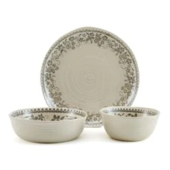 Hayden Grey 12 Piece Dinnerware Set, Service For 4 -Kitchen Supplies Store hayden grey 12 piece dinnerware set service for 4 5287913 8