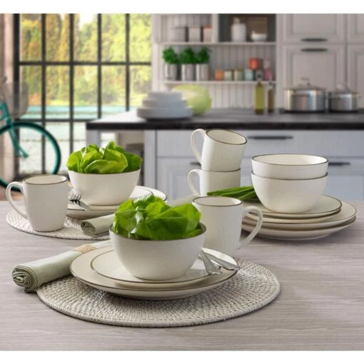 Juliana Cream 16 Piece Dinnerware Set, Service For 4 -Kitchen Supplies Store juliana cream 16 piece dinnerware set service for 4 5203766 3