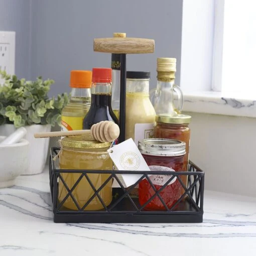 Lattice Farm Condiment Caddy -Kitchen Supplies Store lattice farm condiment caddy 5290929 2