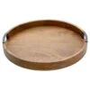 Lazy Susan Mango Wood Serve Tray, 18 Inch -Kitchen Supplies Store lazy susan mango wood serve tray 18 inch 5261664 1