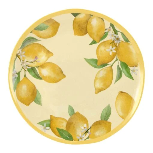 Lemons Outdoor Melamine Dinnerware Set -Kitchen Supplies Store lemons melamine dinnerware set 5293373 6