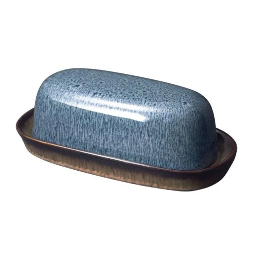 Monroe Blue Covered Butter Dish -Kitchen Supplies Store monroe blue covered butter dish 5287557 1