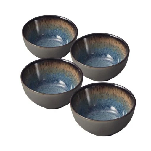 Monroe Blue Set Of 4 Fruit Bowls -Kitchen Supplies Store monroe blue set of 4 fruit bowls K45287569 1