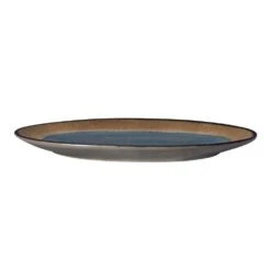 Monroe Blue Small Oval Platter -Kitchen Supplies Store monroe blue small oval platter 5287550 3