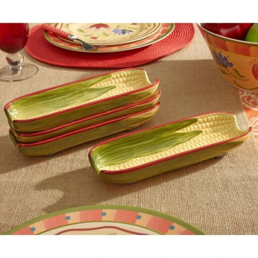 Napoli Set Of 4 Corn Dishes -Kitchen Supplies Store napoli set of 4 corn dishes K4795091 2