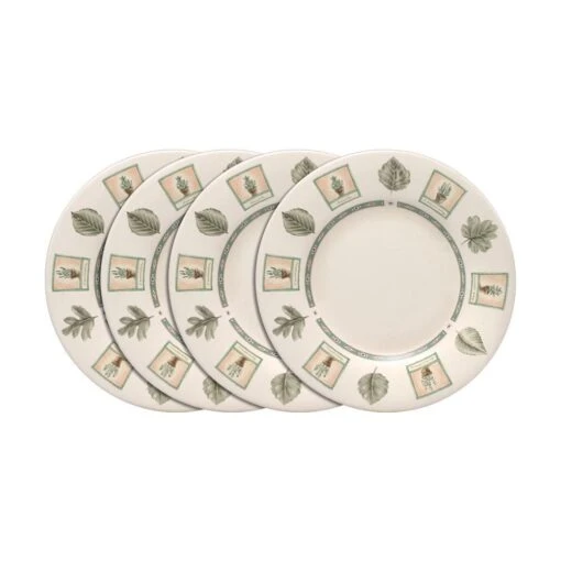 Naturewood® Set Of 4 Luncheon Plates -Kitchen Supplies Store naturewood set of 4 luncheon plates K433900590 1