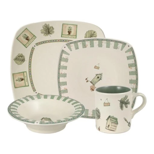 Naturewood® Square Dinnerware Set -Kitchen Supplies Store naturewood square dinnerware set K16SQ5055543 1