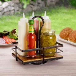 Nova Rotating Condiment Caddy -Kitchen Supplies Store nova rotating condiment caddy 5270309 4