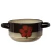 Painted Poppies Double Handled Soup Bowl -Kitchen Supplies Store painted poppies double handled soup bowl 5211364 1