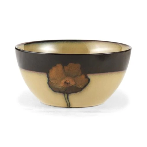 Painted Poppies Soup Cereal Bowl -Kitchen Supplies Store painted poppies soup cereal bowl 5105836 1