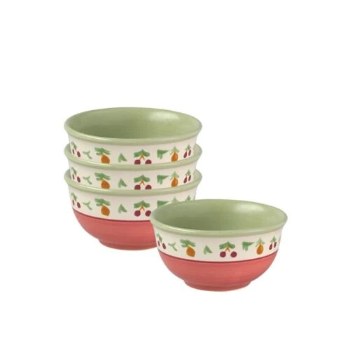 Pistoulet® Set Of 4 Dessert Bowls -Kitchen Supplies Store pistoulet set of 4 dessert bowls K437019190 1