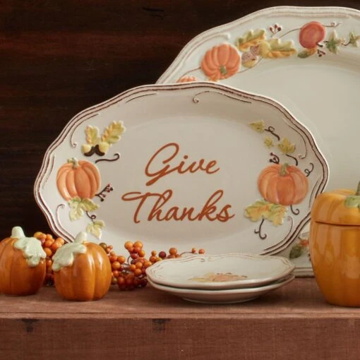 Plymouth Give Thanks Platter -Kitchen Supplies Store plymouth give thanks platter 5236066 3