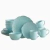 Remembrance Teal Dinnerware Set -Kitchen Supplies Store remembrance teal dinnerware set 5177557 1