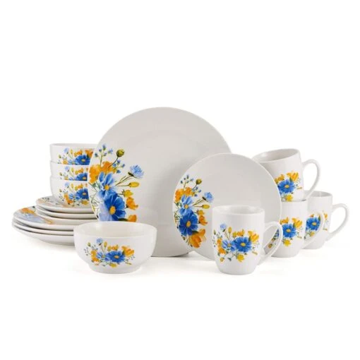 Rhea 16 Piece Dinnerware Set, Service For 4 -Kitchen Supplies Store rhea 16 piece dinnerware set service for 4 5287313 1