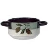 Rustic Leaves Double Handled Soup Bowl -Kitchen Supplies Store rustic leaves double handled soup bowl 5211365 1