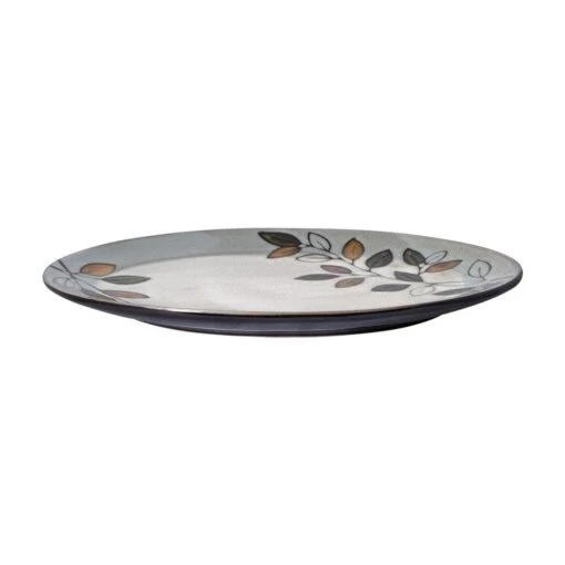 Rustic Leaves Oval Platter -Kitchen Supplies Store rustic leaves oval platter 5230049 2