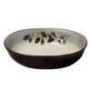 Rustic Leaves Oval Serve Bowl -Kitchen Supplies Store rustic leaves oval serve bowl 5236145 1