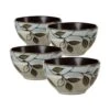 Rustic Leaves Set Of 4 Fruit Bowls -Kitchen Supplies Store rustic leaves set of 4 fruit bowls K45233036 1