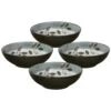 Rustic Leaves Set Of 4 Individual Pasta Bowls -Kitchen Supplies Store rustic leaves set of 4 individual pasta bowls K45190391 1