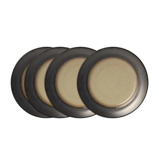 Sandstone Set Of 4 Salad Plates -Kitchen Supplies Store sandstone set of 4 salad plates K45155026 1