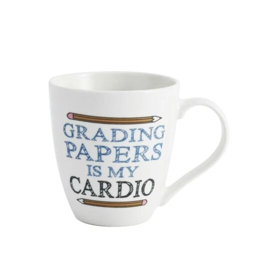 Sentiment Mugs Grading Papers Is My Cardio Mug -Kitchen Supplies Store sentiment mugs grading papers is my cardio mug 5257599 1