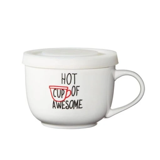 Sentiment Mugs Hot Cup Of Awesome Covered Soup Mug -Kitchen Supplies Store sentiment mugs hot cup of awesome covered soup mug 5197573 1