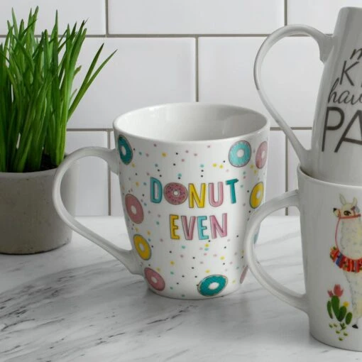 Sentiment Mugs Set Of 2 Donut Mugs -Kitchen Supplies Store sentiment mugs set of 2 donut mugs 5245487 2