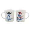 Sentiment Mugs Set Of 2 Mr And Mrs Right Mugs -Kitchen Supplies Store sentiment mugs set of 2 mr and mrs right mugs 5245450 1