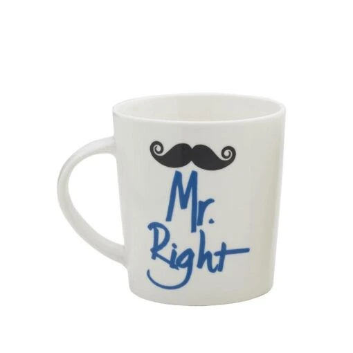 Sentiment Mugs Set Of 2 Mr And Mrs Right Mugs -Kitchen Supplies Store sentiment mugs set of 2 mr and mrs right mugs 5245450 3