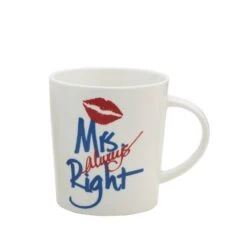 Sentiment Mugs Set Of 2 Mr And Mrs Right Mugs -Kitchen Supplies Store sentiment mugs set of 2 mr and mrs right mugs 5245450 4