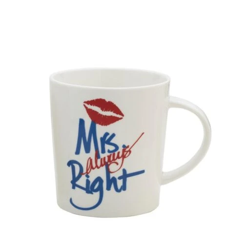 Sentiment Mugs Set Of 2 Mr And Mrs Right Mugs -Kitchen Supplies Store sentiment mugs set of 2 mr and mrs right mugs 5245450 4