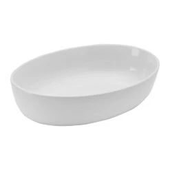 Burrito Large Oval Serve Bowl -Kitchen Supplies Store serve size white burrito bowl 5290216 4