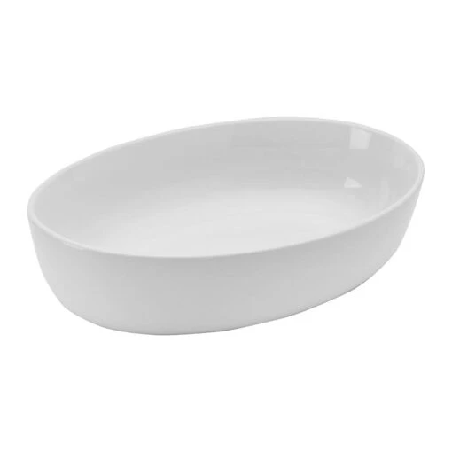 Burrito Large Oval Serve Bowl -Kitchen Supplies Store serve size white burrito bowl 5290216 4