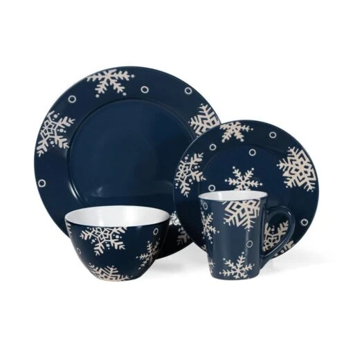 Snow Flurry Dinnerware Set -Kitchen Supplies Store snow flurry dinnerware set 5098570 1