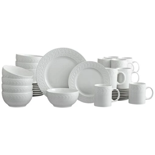 Sylvia 32 Piece Dinnerware Set, Service For 8 -Kitchen Supplies Store sylvia 32 piece dinnerware set service for 8 5165284 1